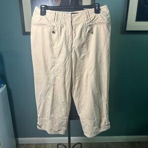 Jamie Sadock Light Peach Capri Golf Pants size 6